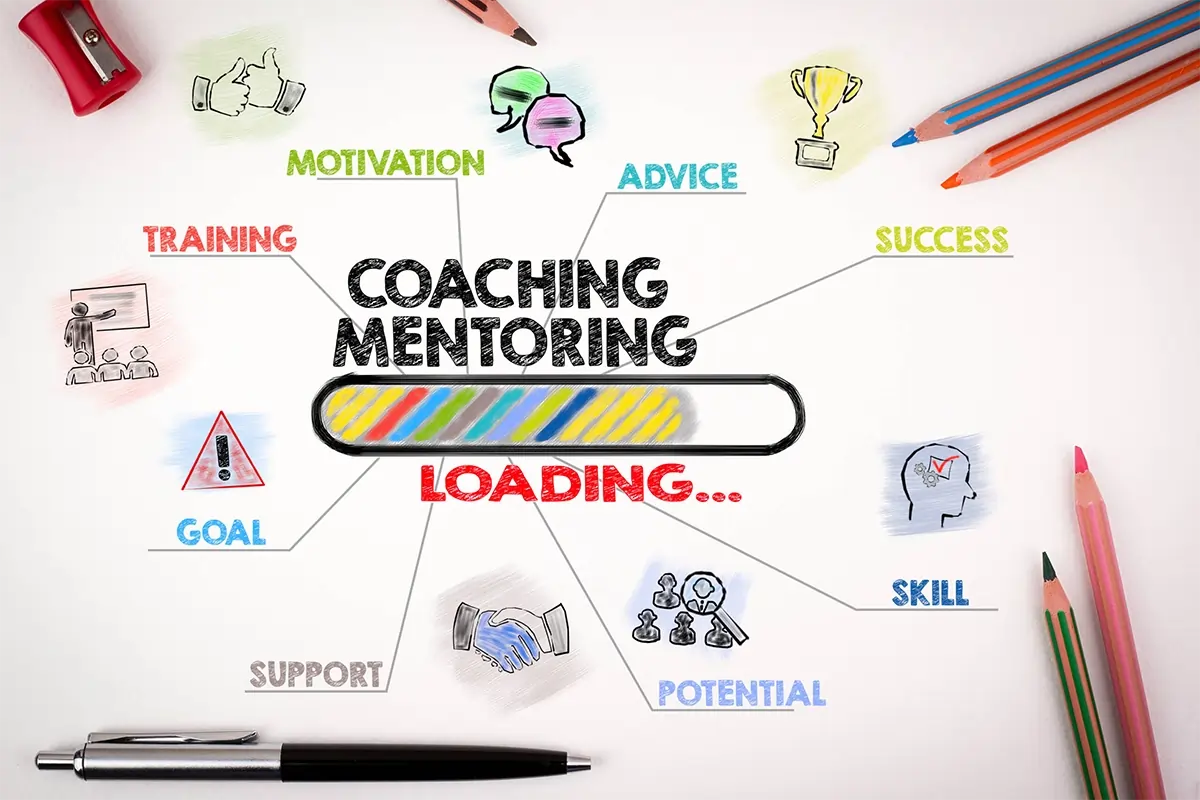 coaching and mentoring diagram